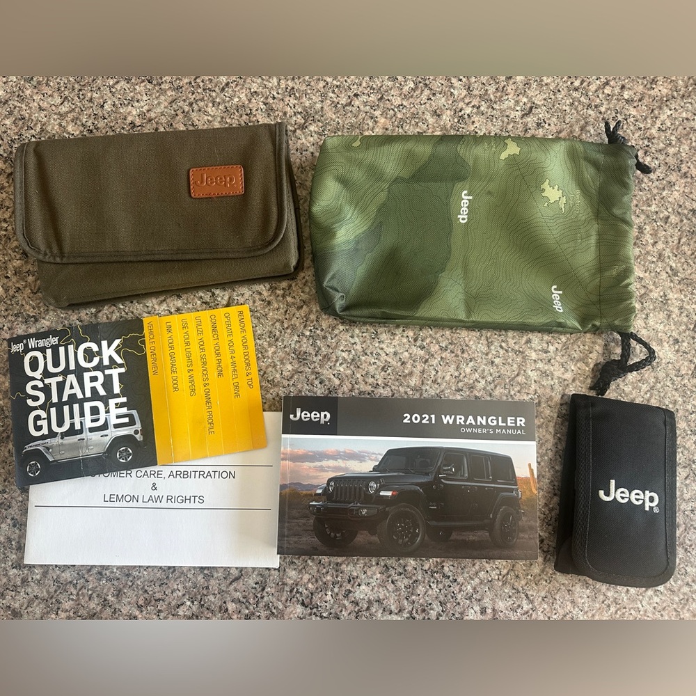2021 Jeep Wrangler Owners Manual